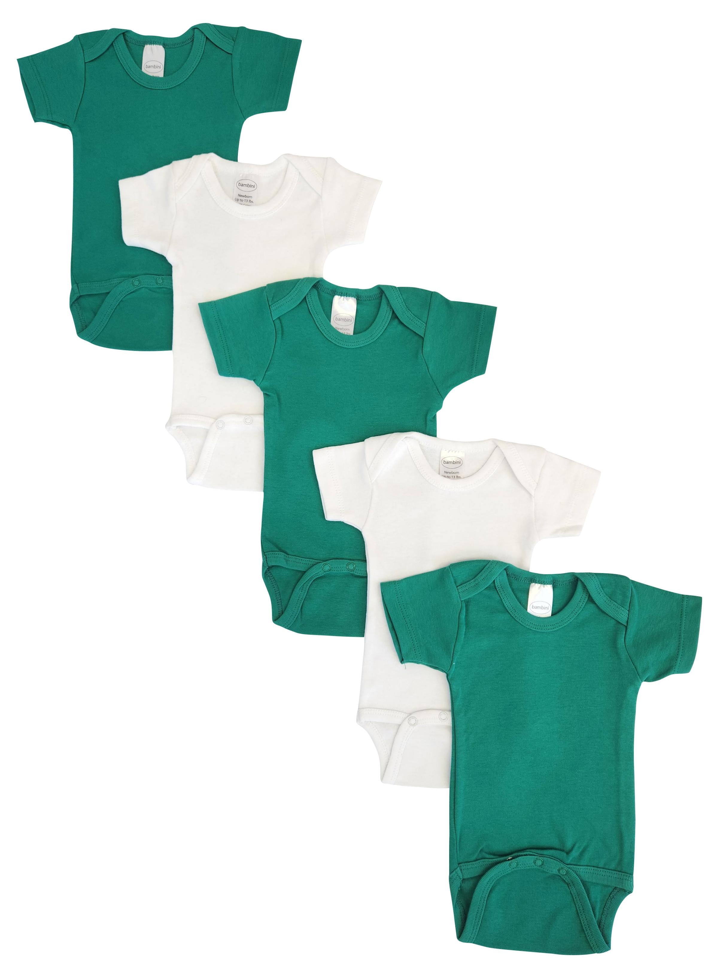 Unisex Baby 5 Pc Onezies Nc_0473nb - GreatEagleInc