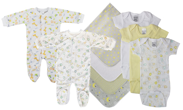 Unisex Baby 9 Pc  Sets Nc_0554l - GreatEagleInc