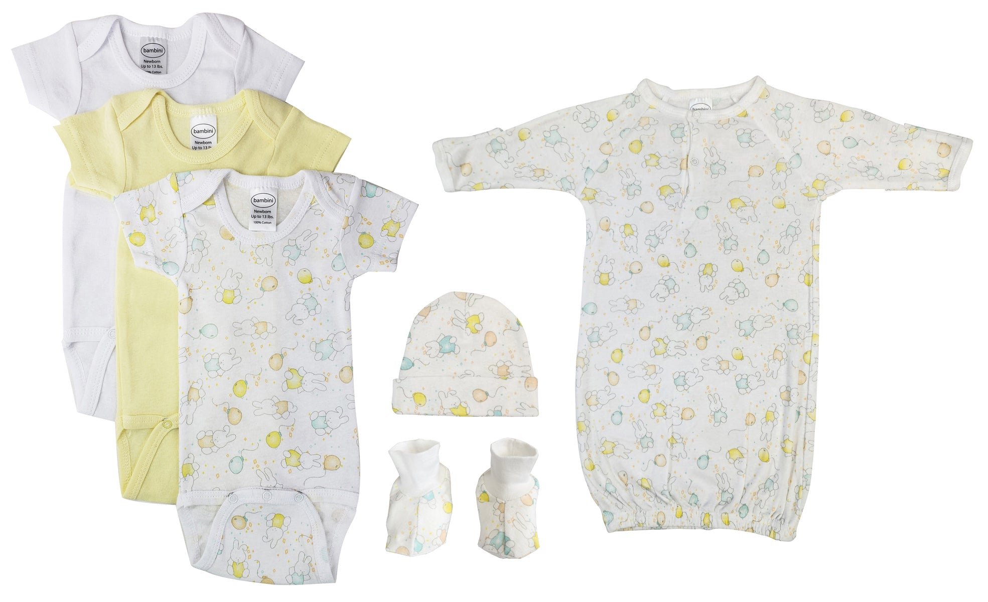 Unisex Baby 6 Pc  Sets Nc_0440s - GreatEagleInc