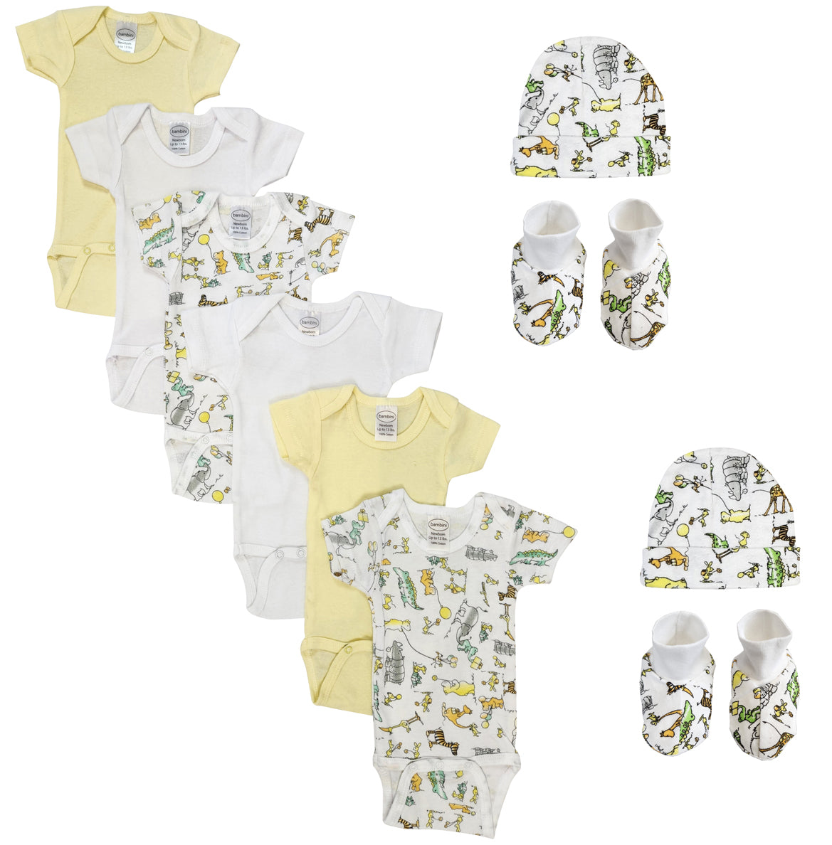 Unisex Baby 10 Pc  Sets Nc_0417nb - GreatEagleInc