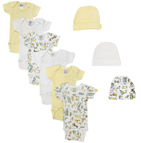 Unisex Baby 10 Pc  Sets Nc_0418nb - GreatEagleInc