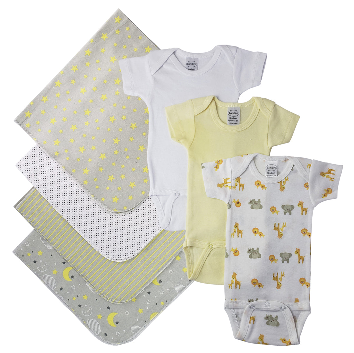 Unisex Baby 7 Pc  Sets Nc_0543l - GreatEagleInc