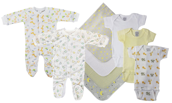 Unisex Baby 9 Pc  Sets Nc_0553l - GreatEagleInc