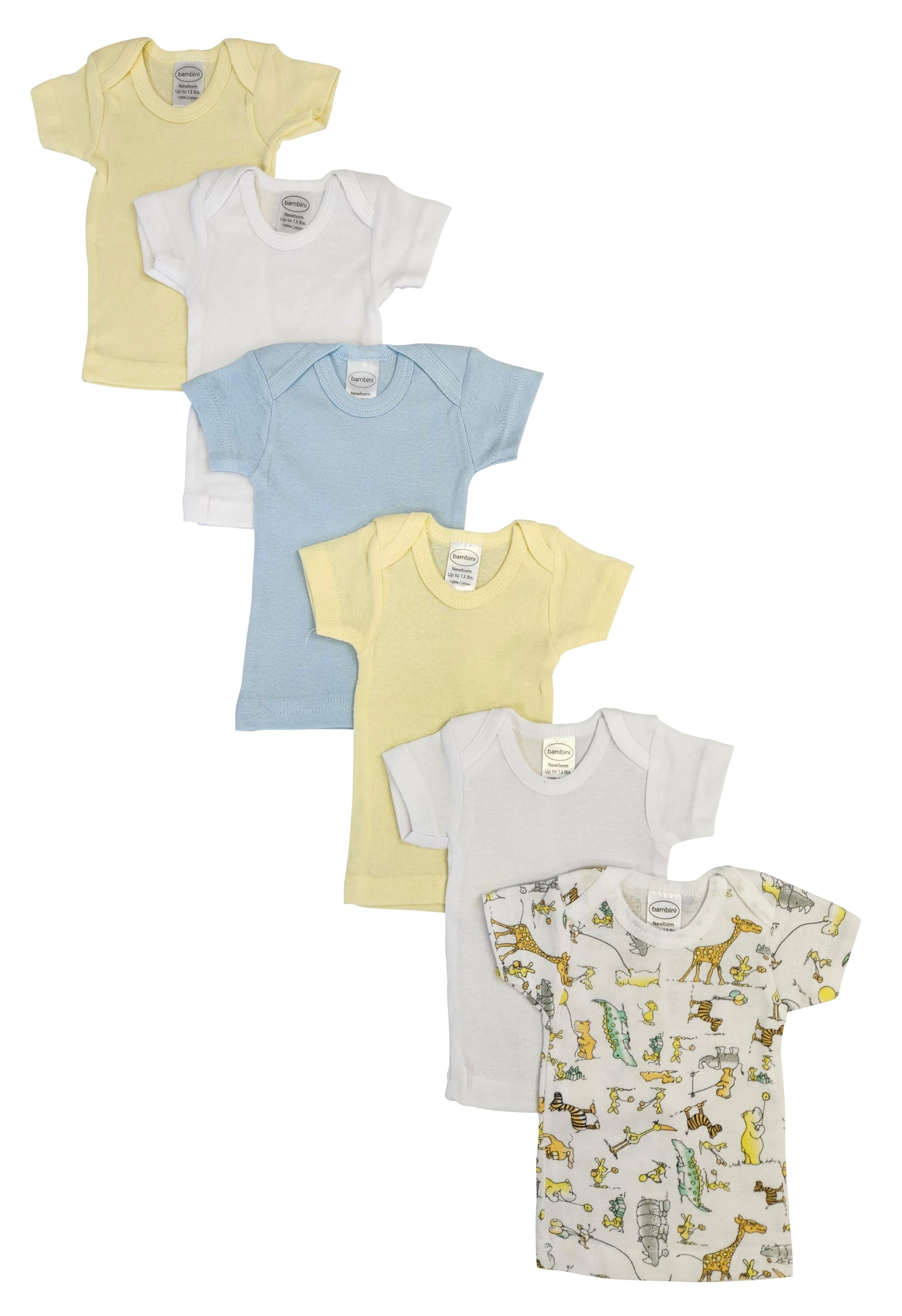 Unisex Baby 6 Pc Shirts Nc_0485s - GreatEagleInc