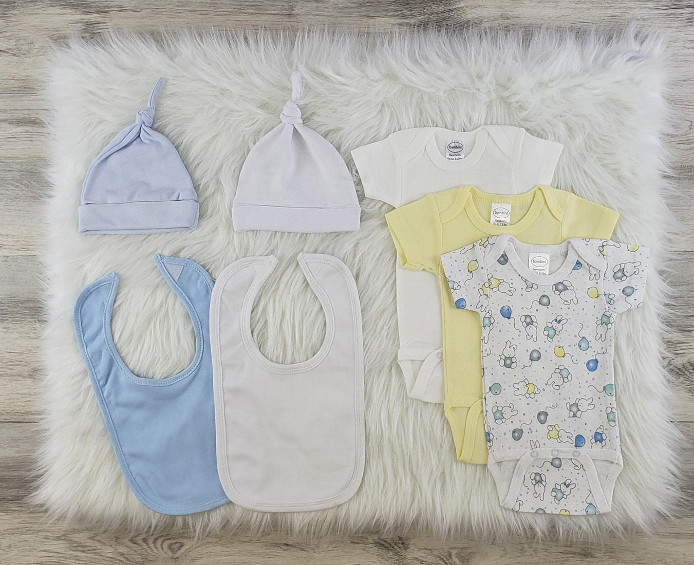 7 Pc  Baby Clothes Set Ls_0567s - GreatEagleInc