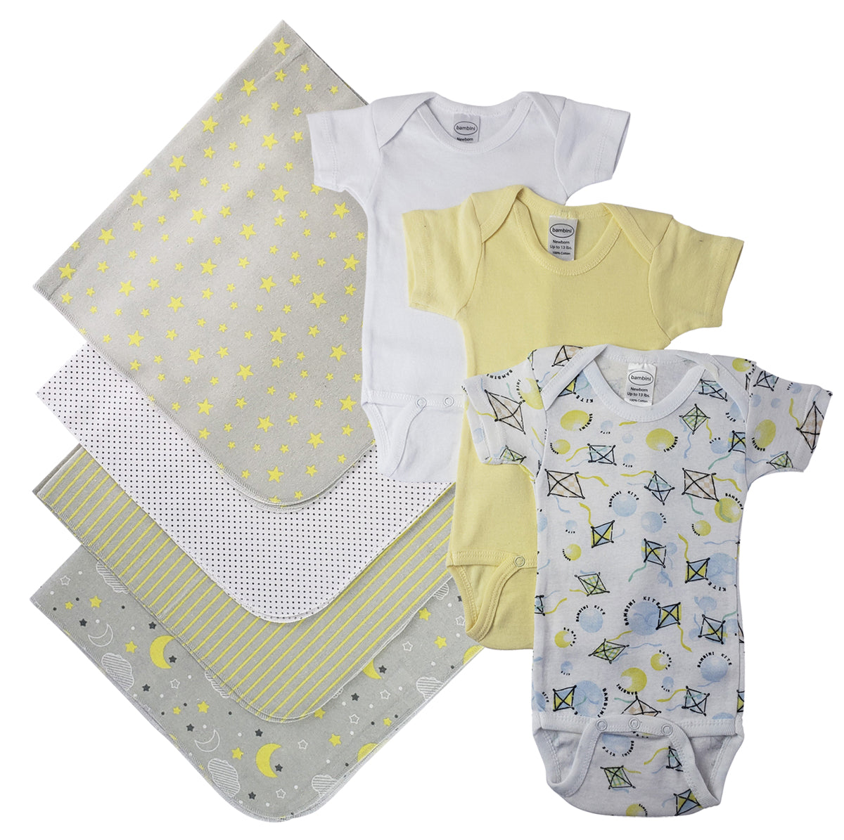 Unisex Baby 7 Pc  Sets Nc_0546nb - GreatEagleInc