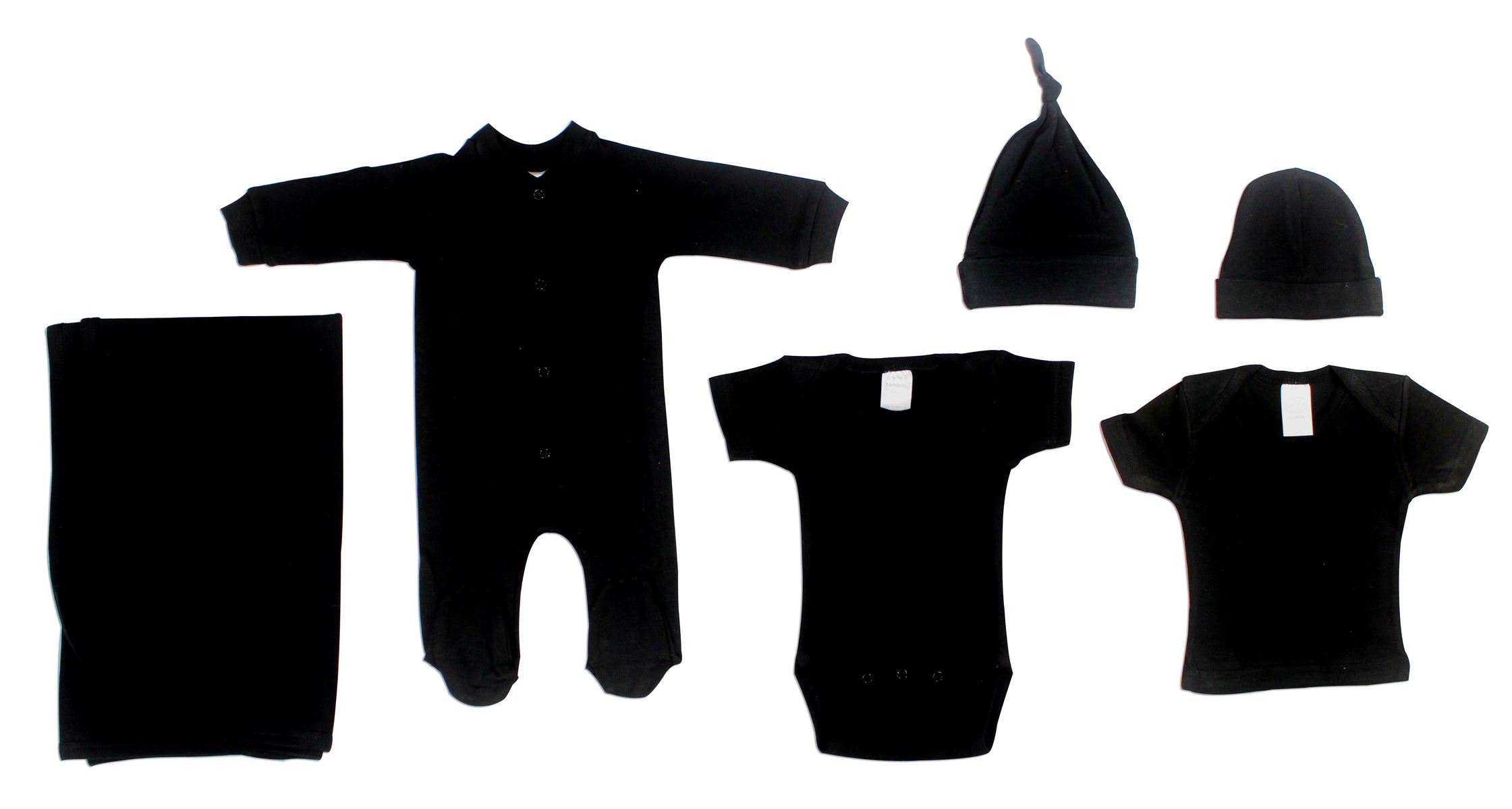 Black 6 Piece  Set Ls_0071nb - GreatEagleInc