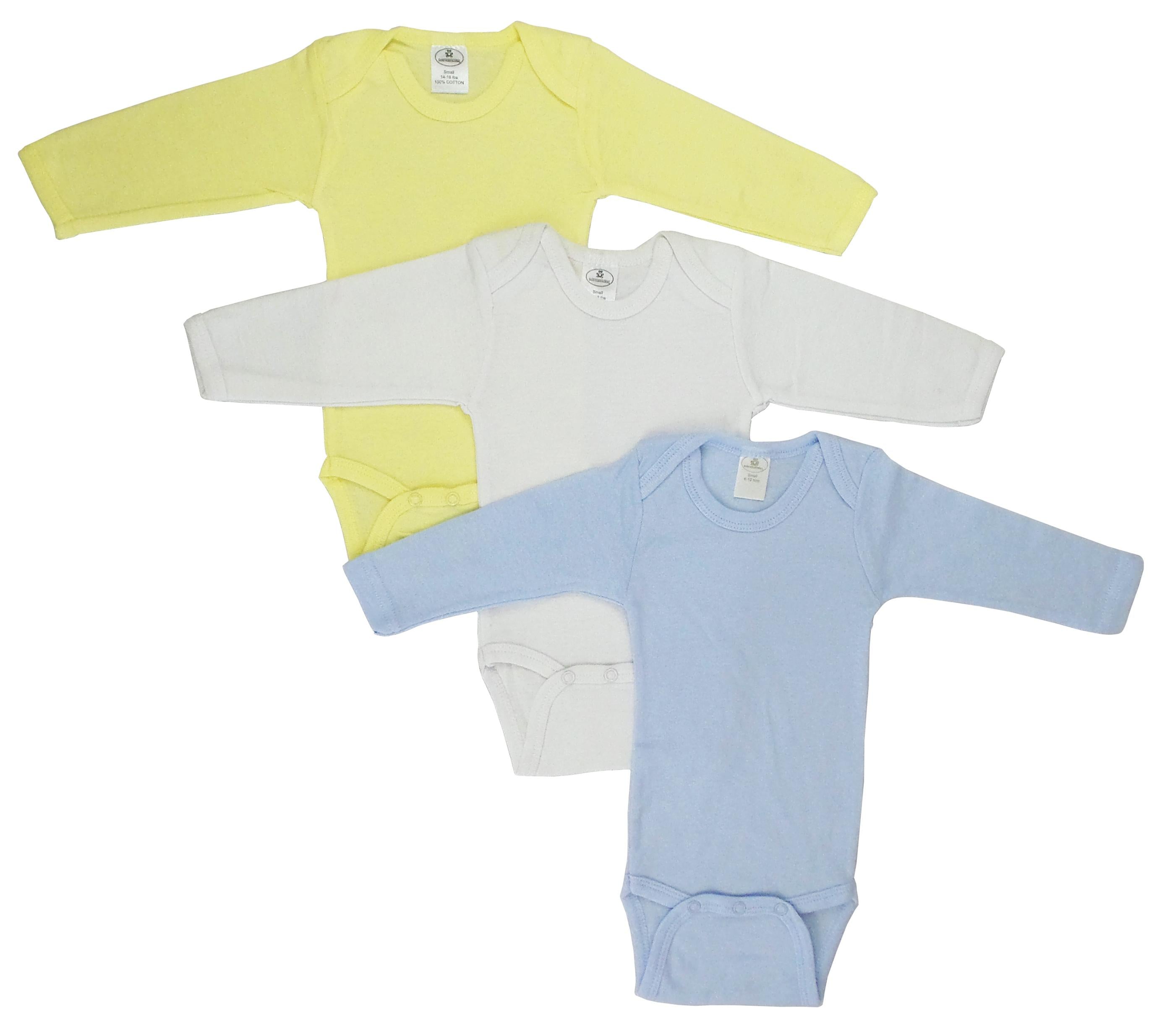Boys Pastel Long Sleeve Onezie 100nb - GreatEagleInc