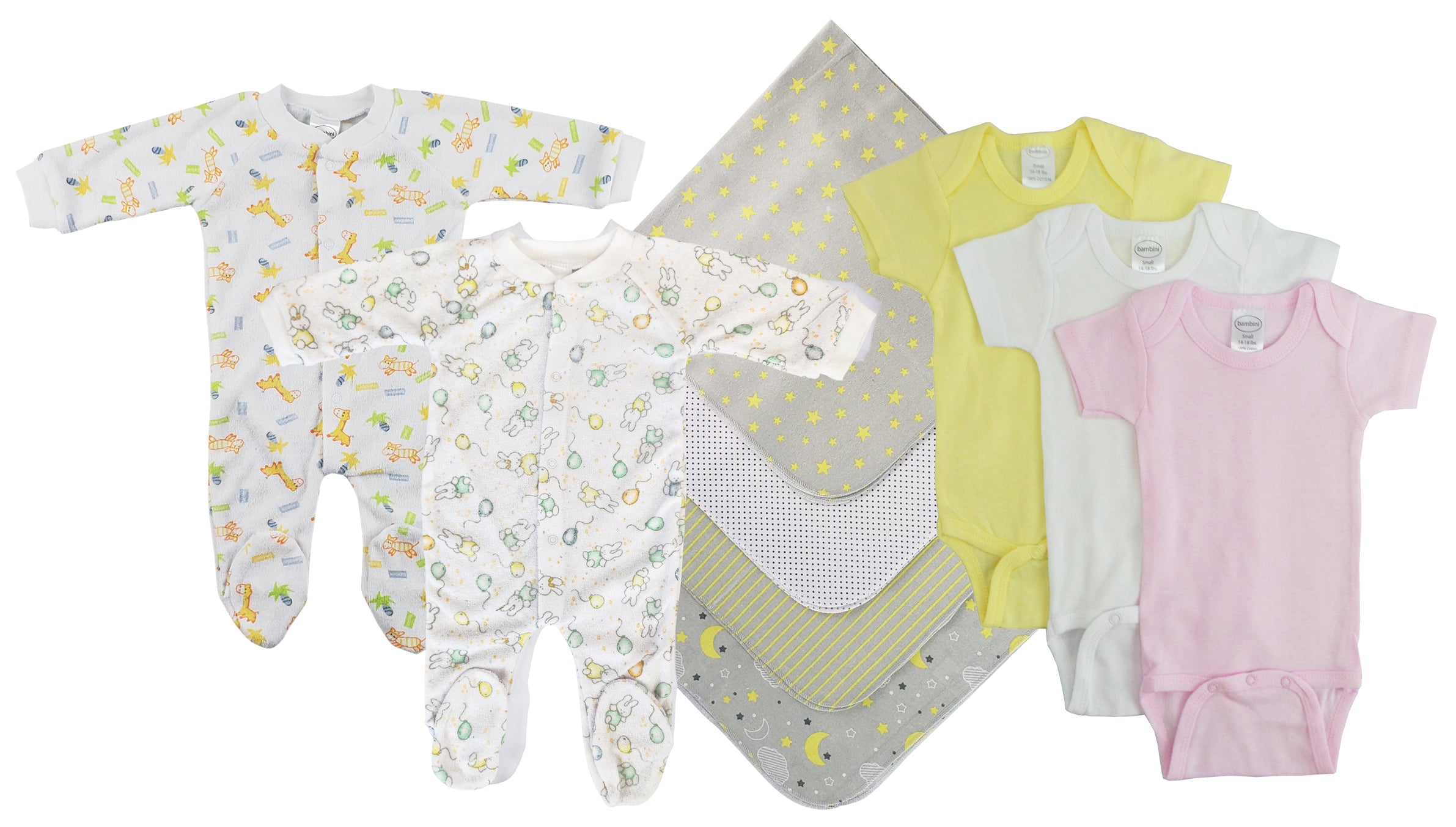 Unisex Baby 9 Pc  Sets Nc_0550s - GreatEagleInc