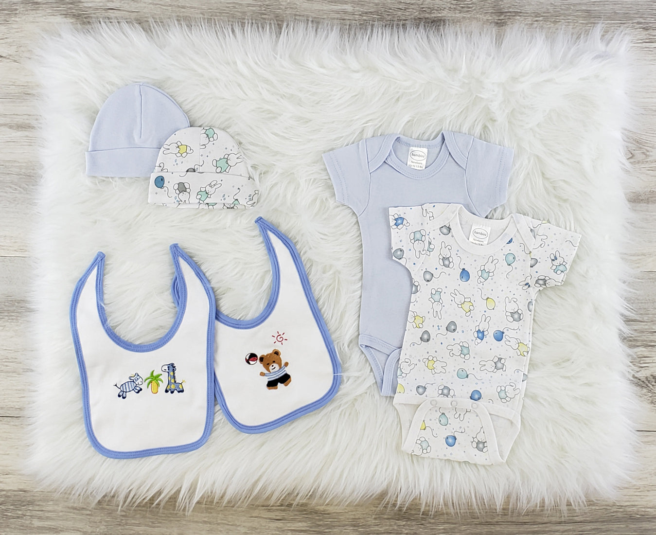 6 Pc  Baby Clothes Set Ls_0544nb - GreatEagleInc