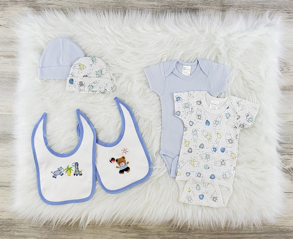 6 Pc  Baby Clothes Set Ls_0544nb - GreatEagleInc