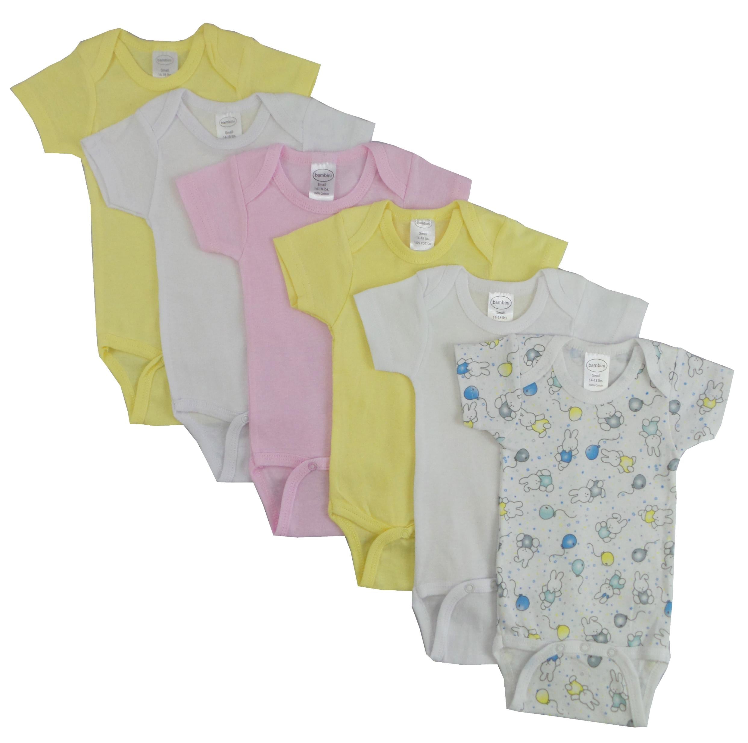 Pastel Girls Short Sleeve 6 Pack Cs_003l_005l - GreatEagleInc