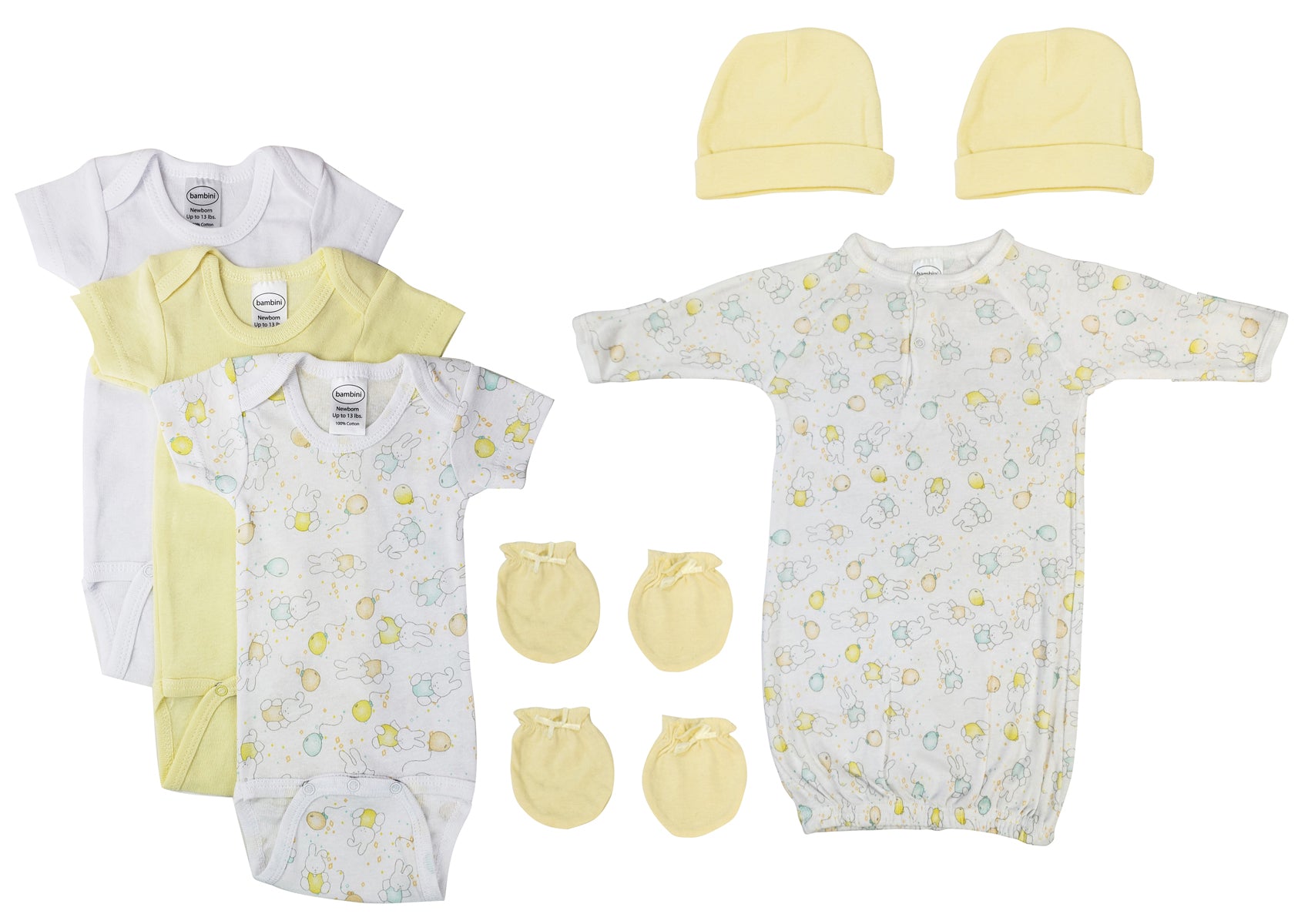 Unisex Baby 10 Pc  Sets Nc_0444l - GreatEagleInc