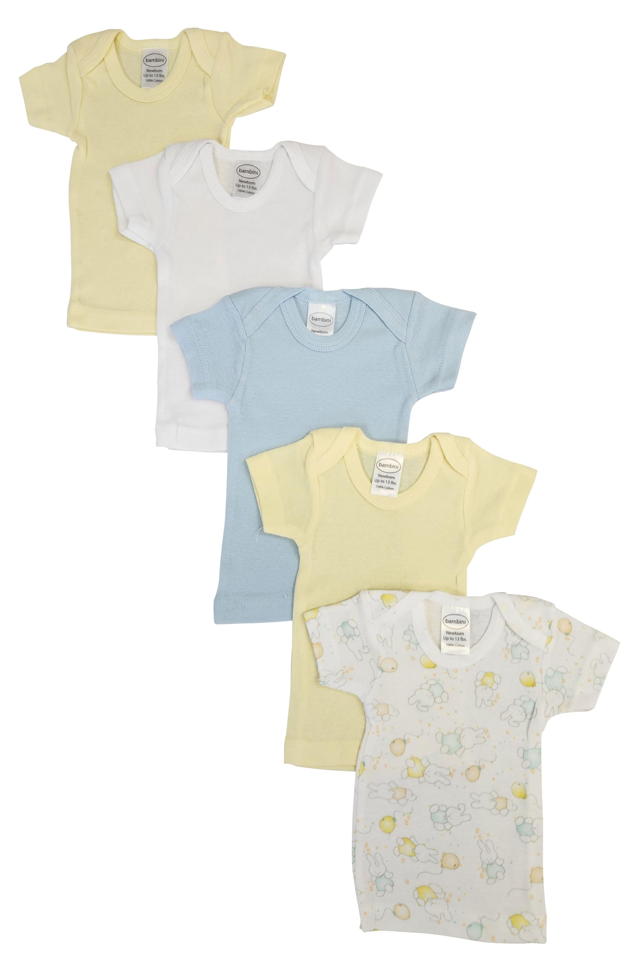 Unisex Baby 5 Pc Shirts Nc_0491nb - GreatEagleInc