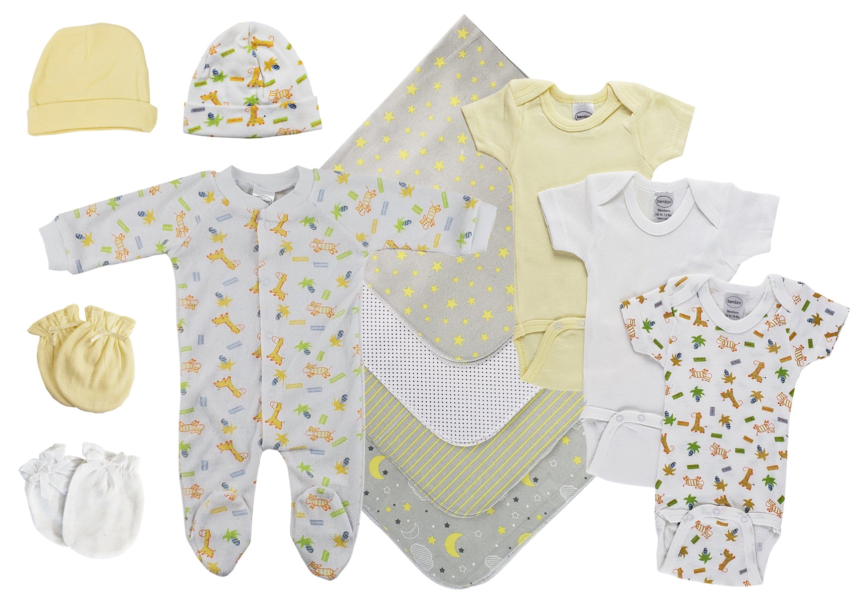 Unisex Baby 13 Pc  Sets Nc_0542nb - GreatEagleInc