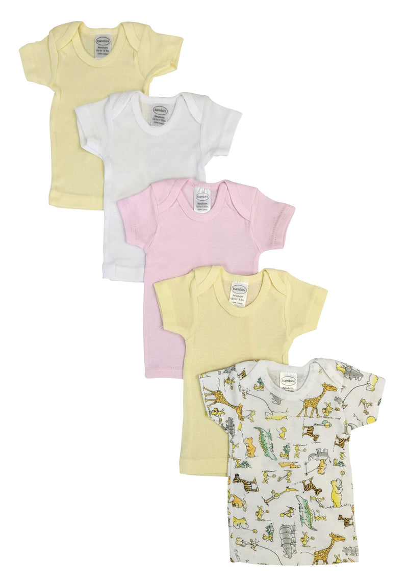 Unisex Baby 5 Pc Shirts Nc_0488nb - GreatEagleInc