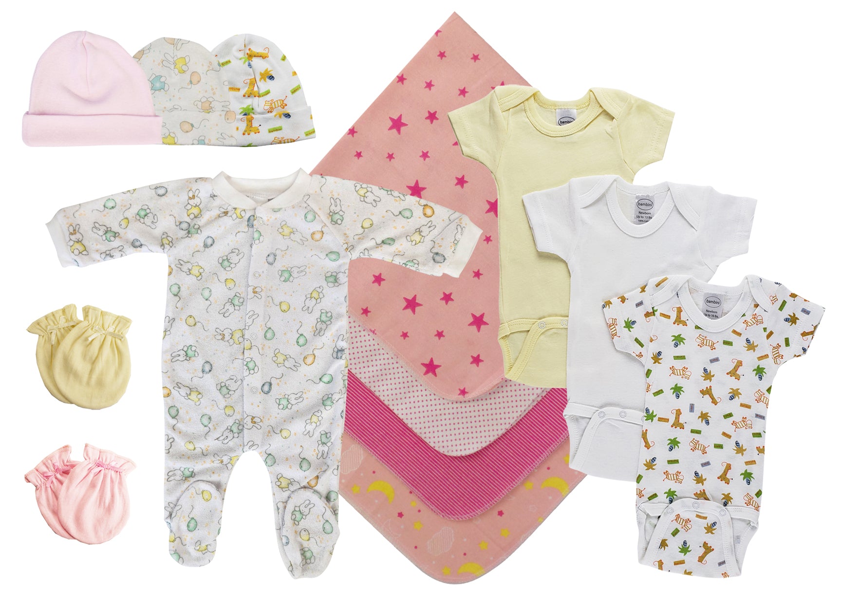Baby Girls 13 Pc  Sets Nc_0531nb - GreatEagleInc
