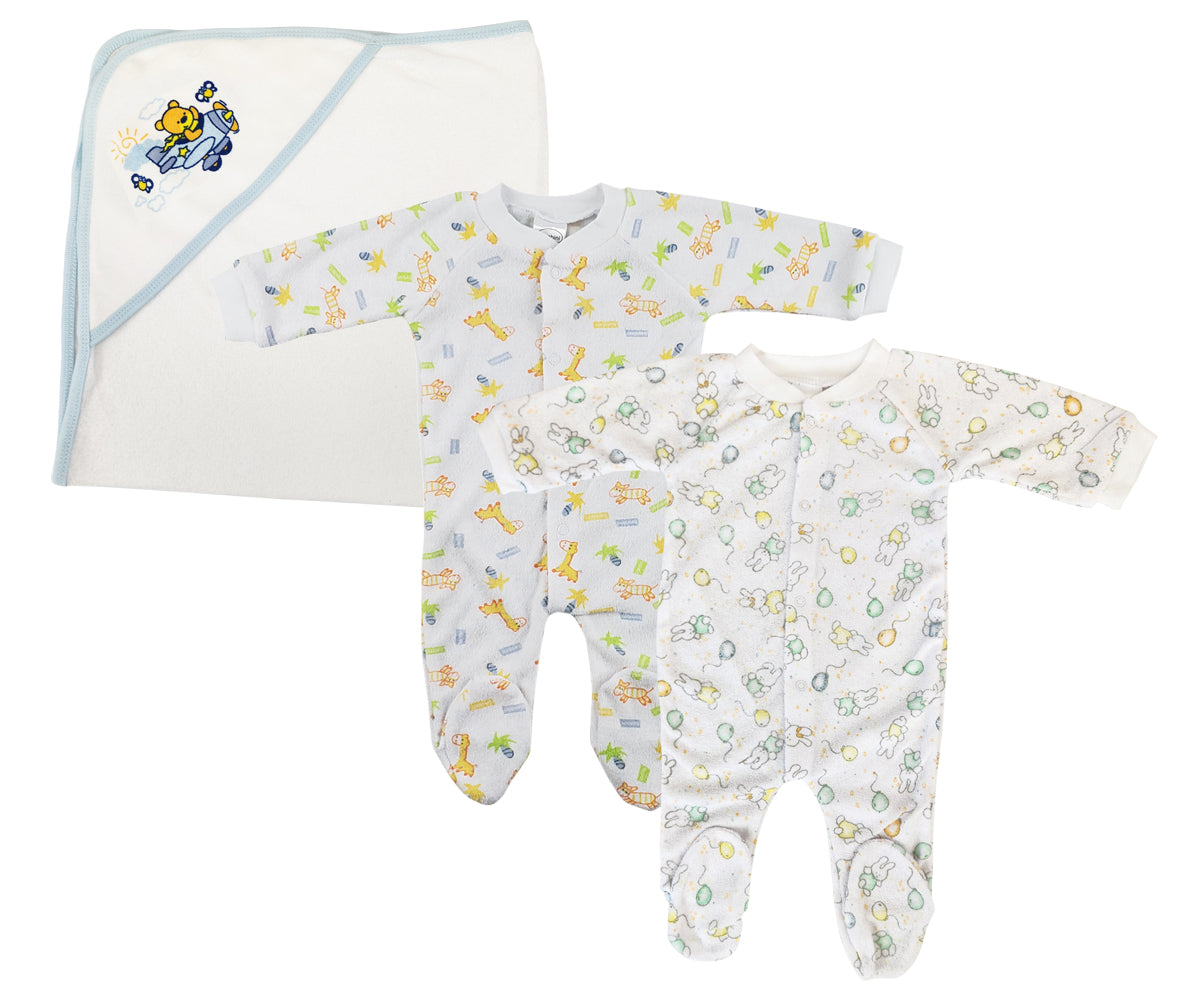 Closed-toe Sleep & Play (pack Of 3 ) Nc_0721m - GreatEagleInc