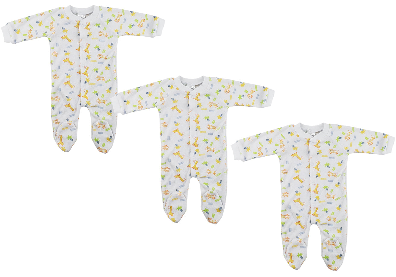 Unisex Closed-toe Sleep & Play (pack Of 3 ) Nc_0716s - GreatEagleInc