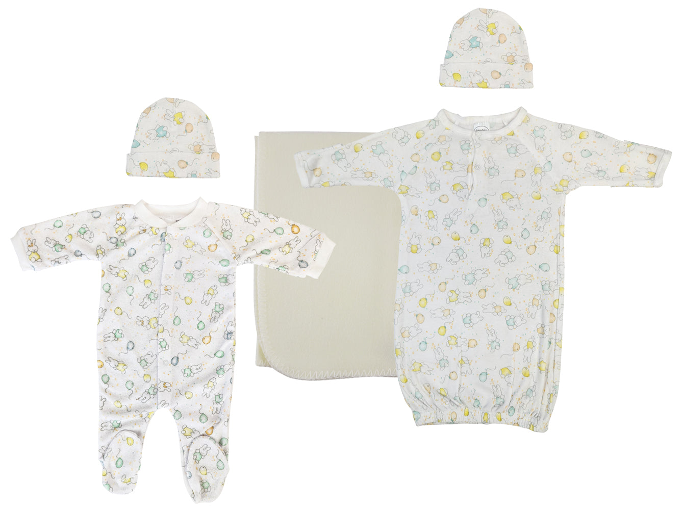 Unisex Newborn Baby 5 Pc  Sets Nc_0971l - GreatEagleInc