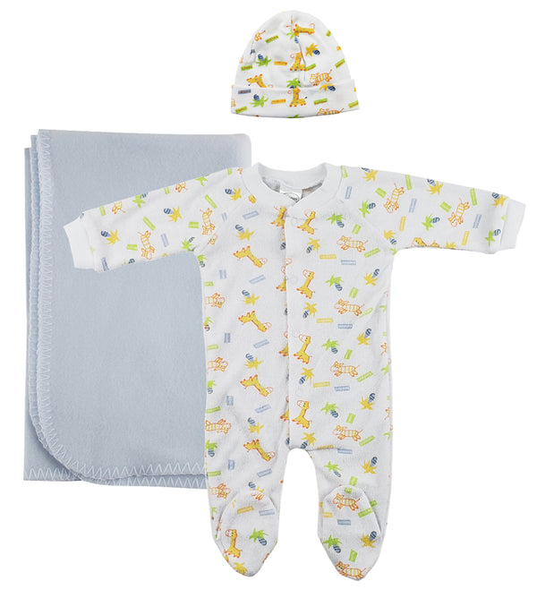 Newborn Baby 3 Pc  Sets Nc_0951m - GreatEagleInc