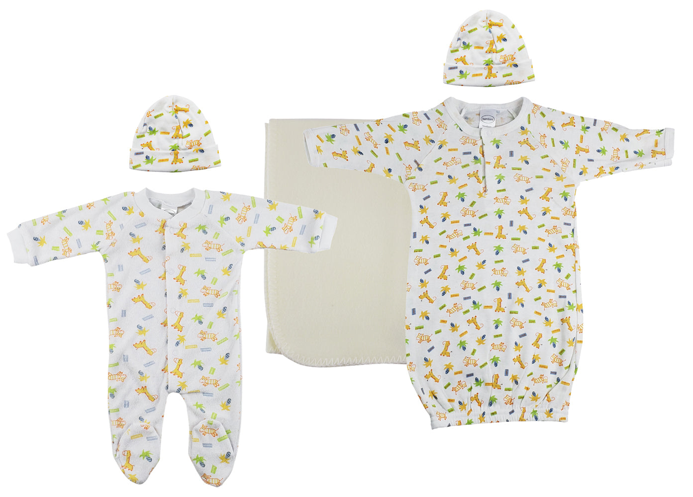 Unisex Newborn Baby 5 Pc  Sets Nc_0975l - GreatEagleInc
