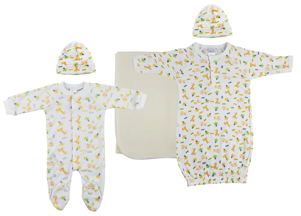 Unisex Newborn Baby 5 Pc  Sets Nc_0975l - GreatEagleInc