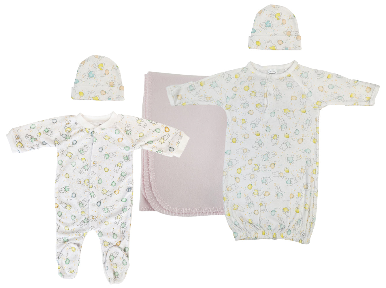 Girls Newborn Baby 5 Pc  Sets Nc_0958s - GreatEagleInc