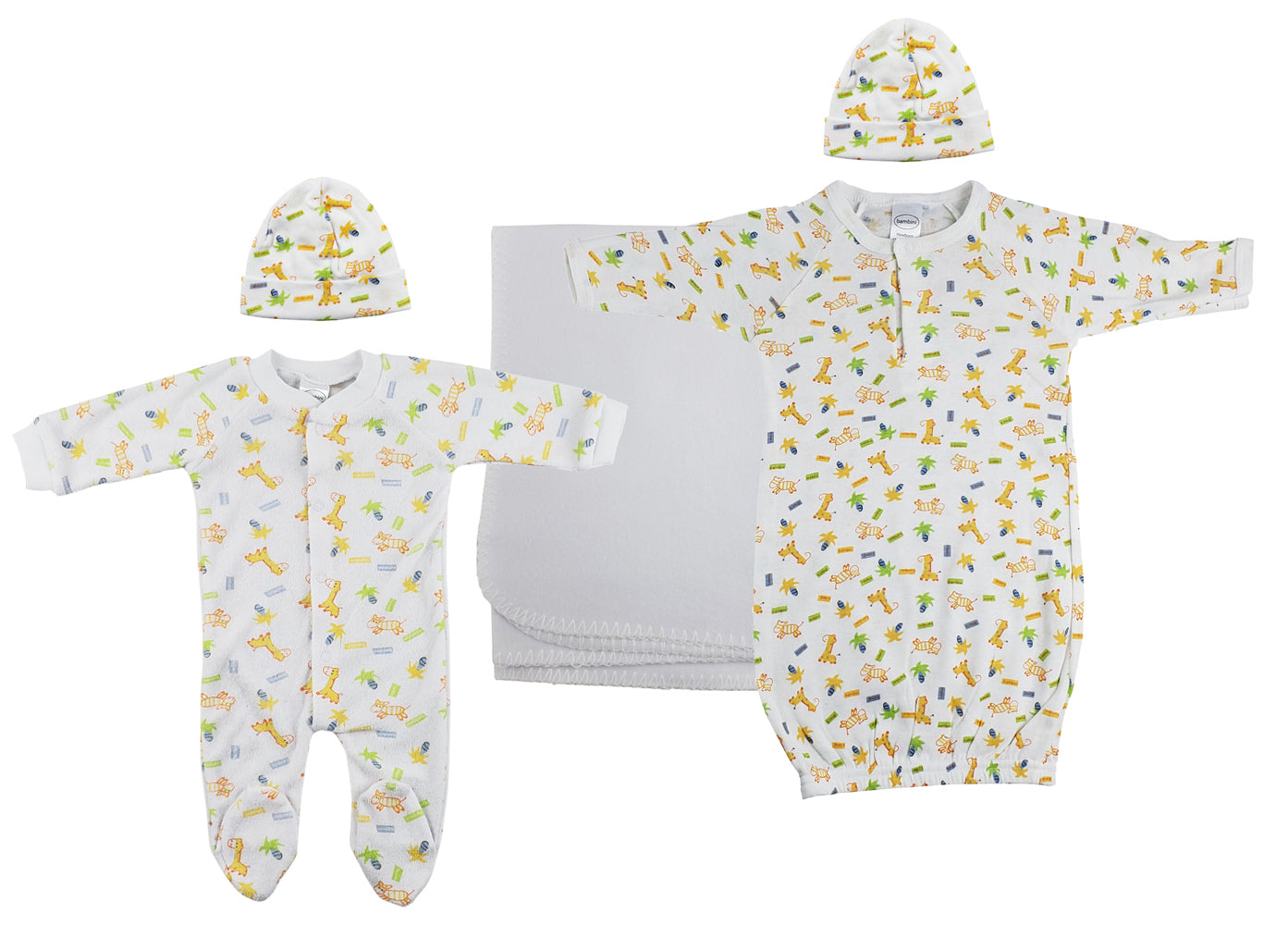 Unisex Newborn Baby 5 Pc  Sets Nc_0967l - GreatEagleInc