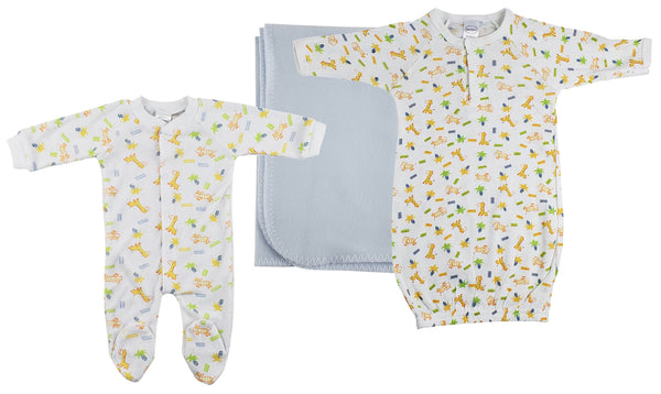 Newborn Baby 3 Pc  Sets Nc_0953l - GreatEagleInc