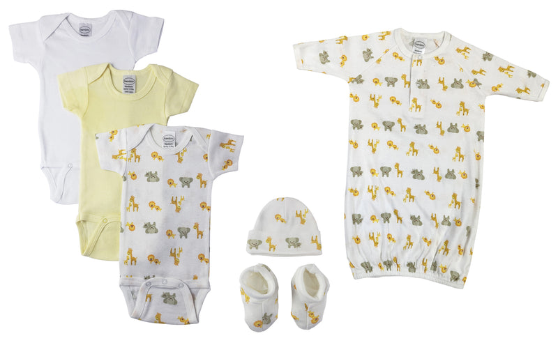 Unisex Newborn Baby 6 Pc  Sets Nc_0681 - GreatEagleInc