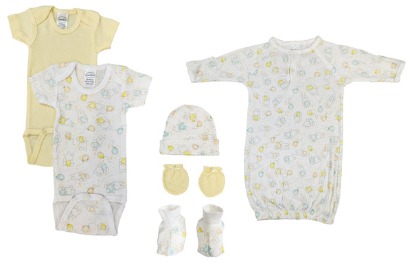 Unisex Newborn Baby 6 Pc  Sets Nc_0647 - GreatEagleInc