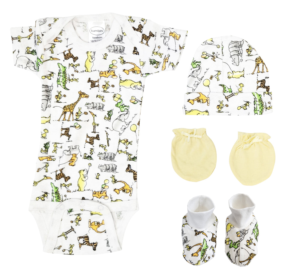 Unisex Newborn Baby 4 Pc  Sets Nc_0566 - GreatEagleInc