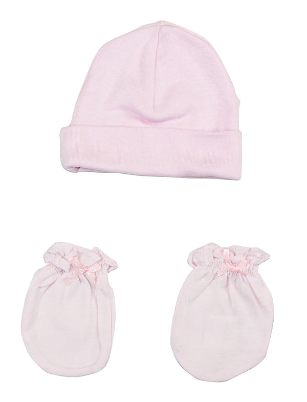 Girls Cap And Mittens 2 Piece Set Ls_0050 - GreatEagleInc