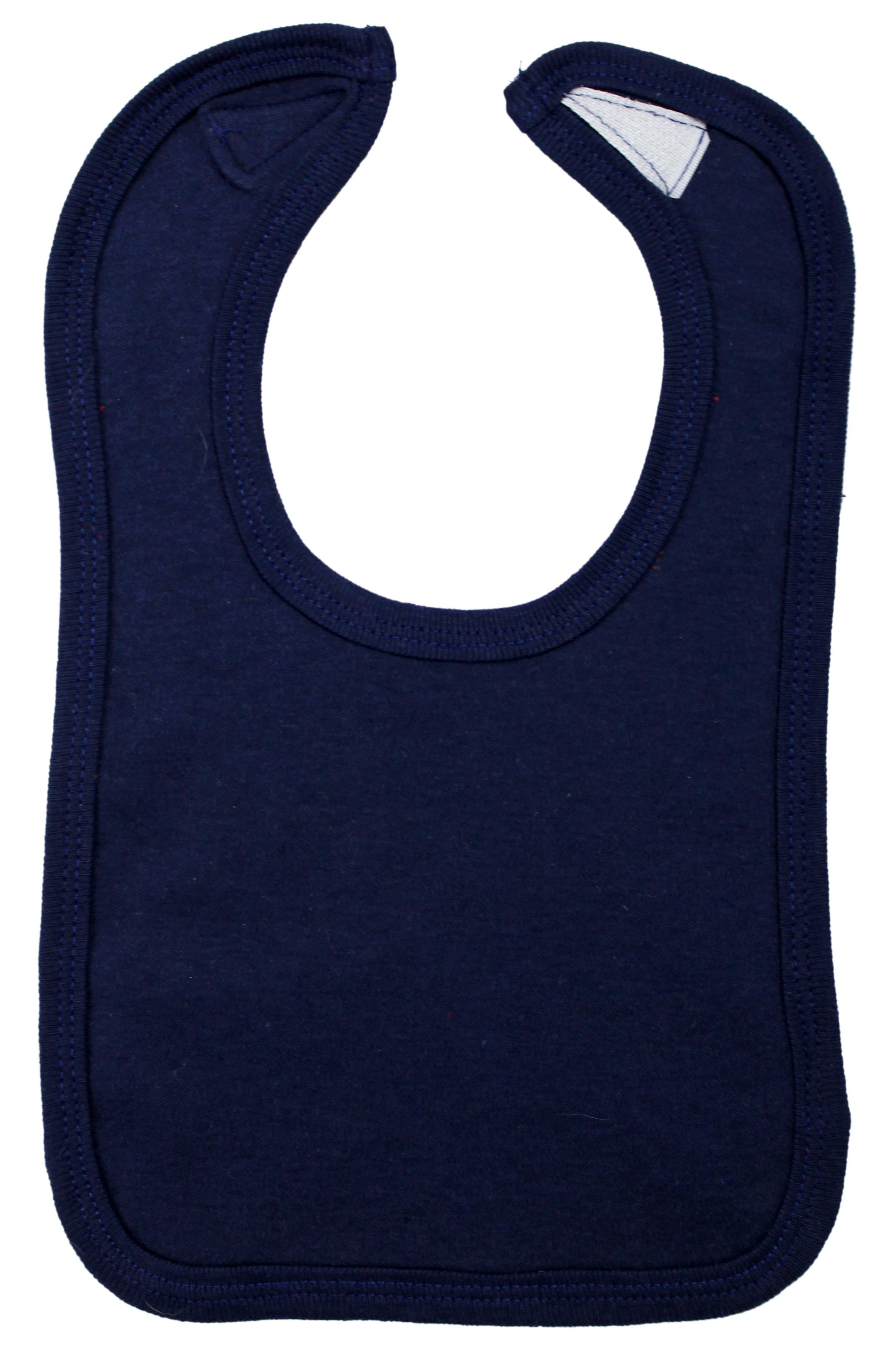 Navy Blue Interlock Bib 1023.navy - GreatEagleInc