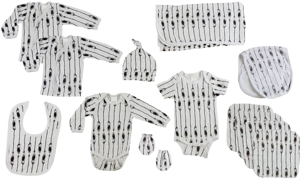 Arrow Print Newborn 13 Piece Set Arrowprint - GreatEagleInc