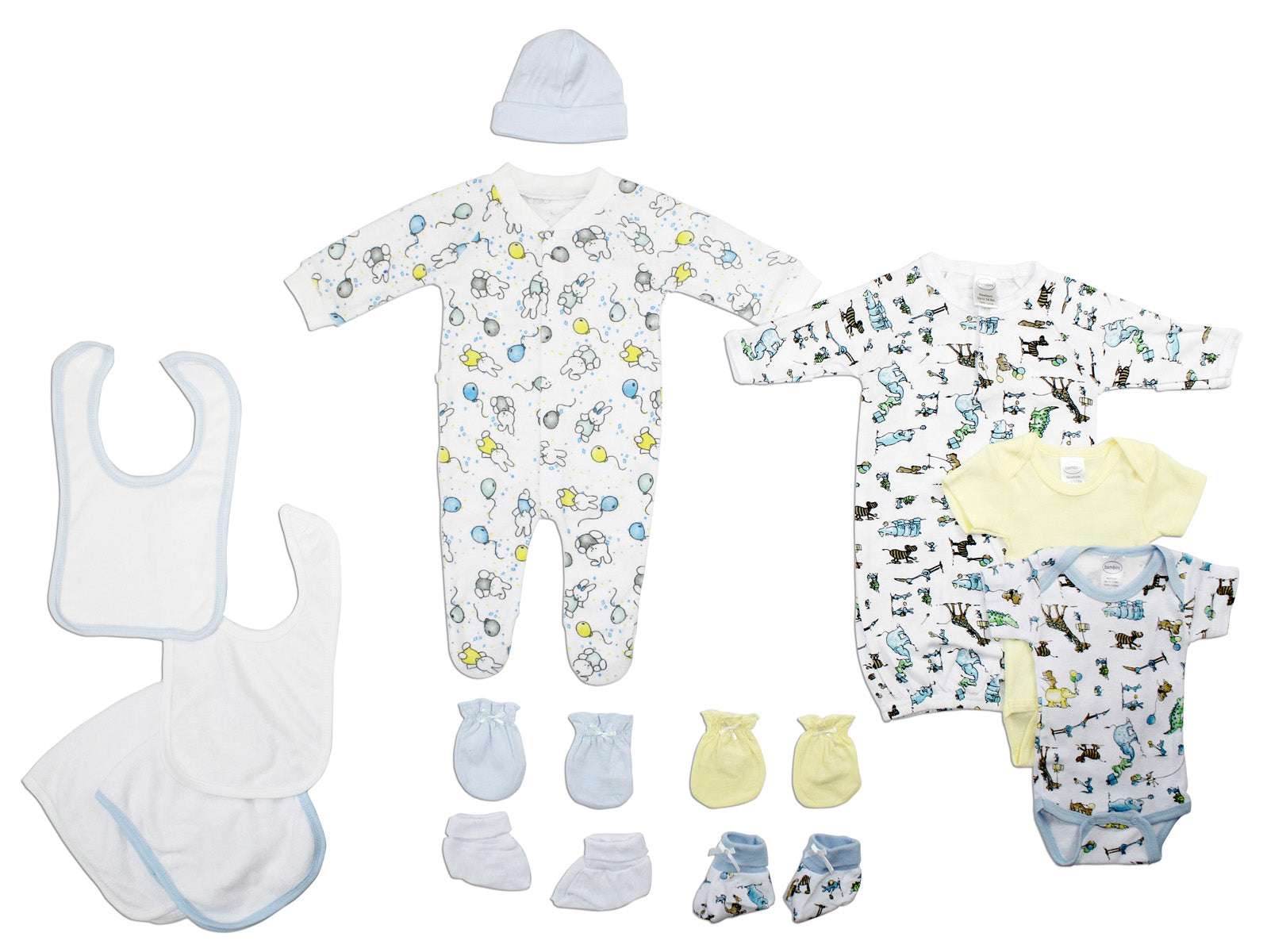 Unisex Newborn Baby 13 Pc  Baby Shower Gift Set Ls_0130 - GreatEagleInc