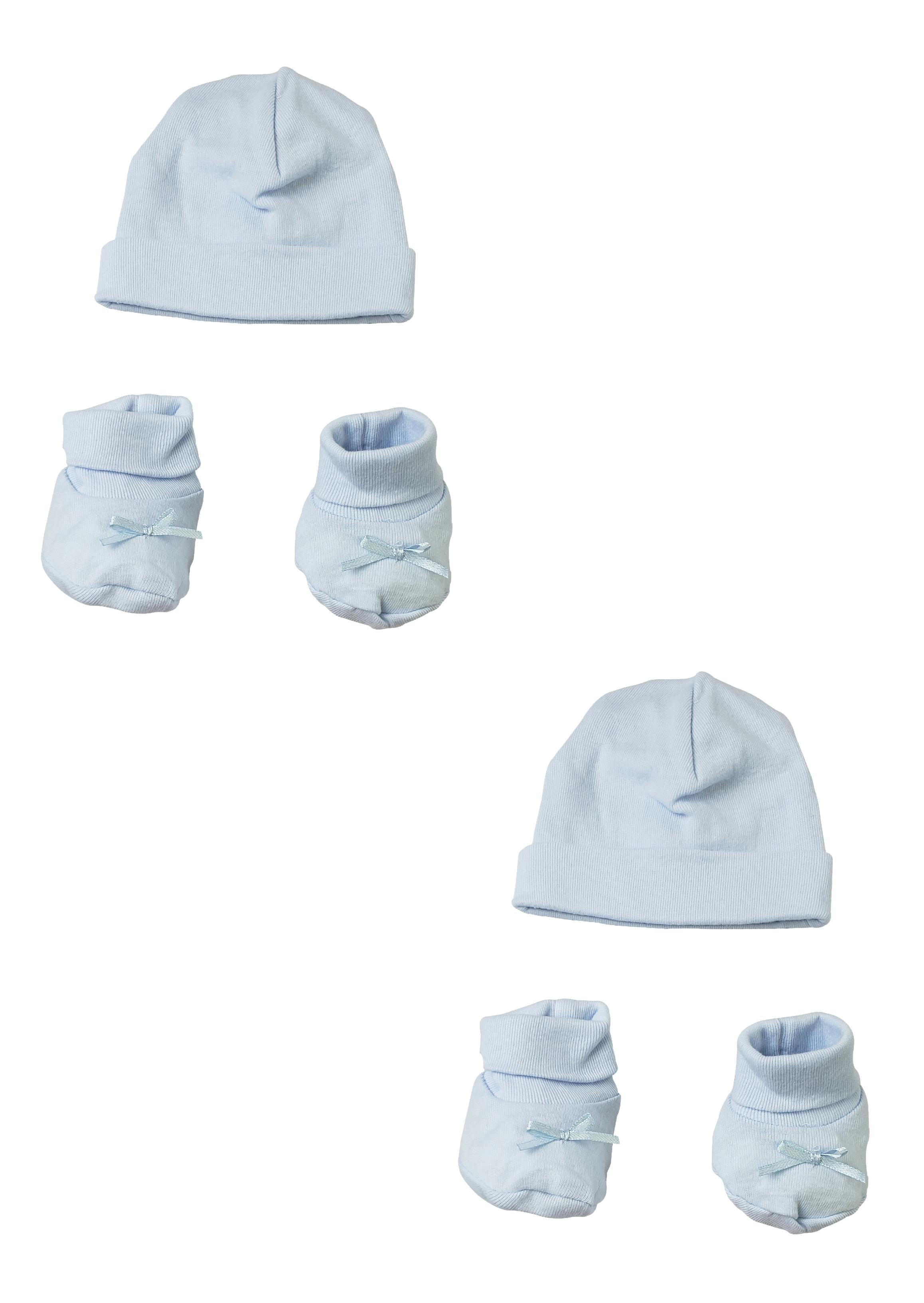 Preemie Cap And Bootie - 4 Pc Set Cs_0061 - GreatEagleInc
