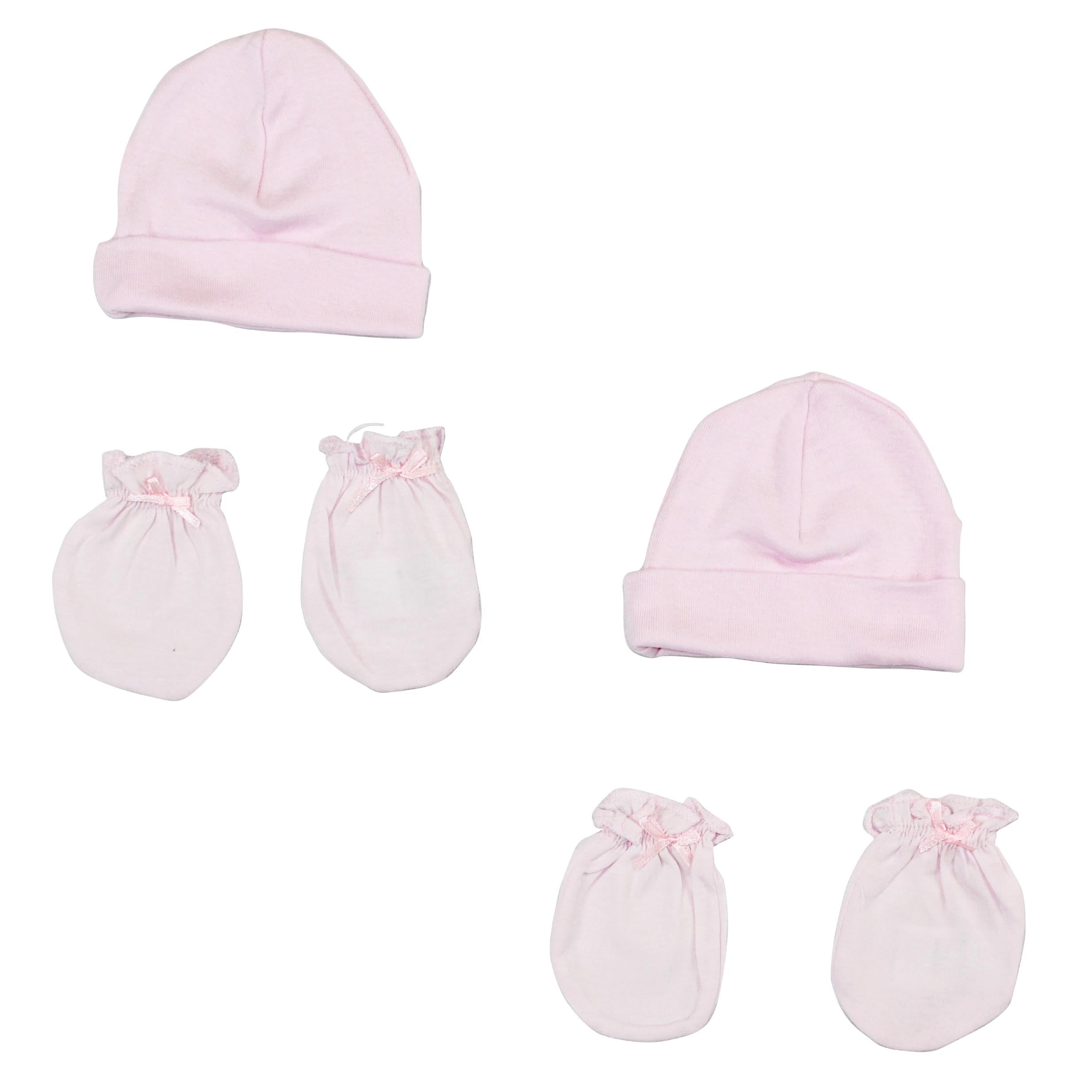 Girls Cap And Mittens 4 Piece  Set Ls_0051 - GreatEagleInc