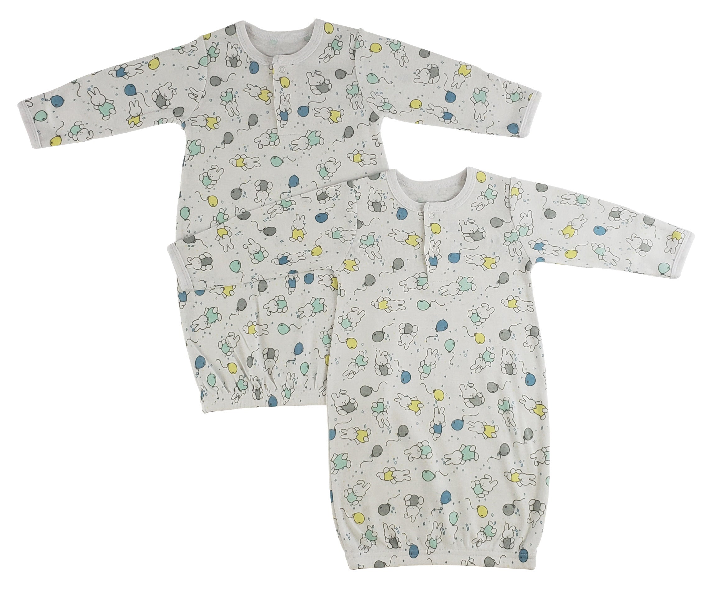 Infant Gowns - 2 Pack Cs_0088 - GreatEagleInc