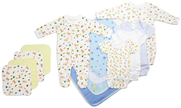 Newborn Baby Boy 13 Pc  Baby Shower Gift Set Ls_0024 - GreatEagleInc