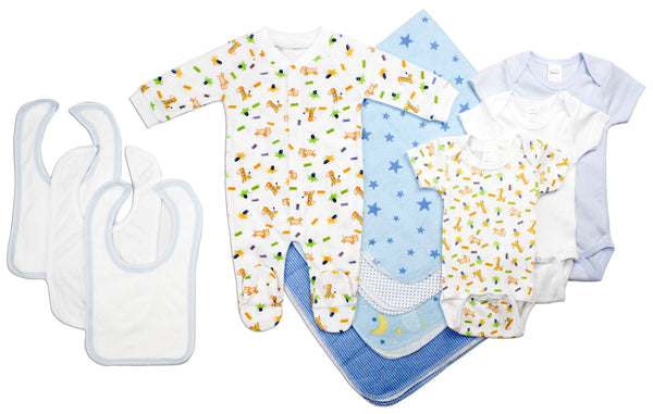 Newborn Baby Boy 11 Pc  Baby Shower Gift Set Ls_0022 - GreatEagleInc