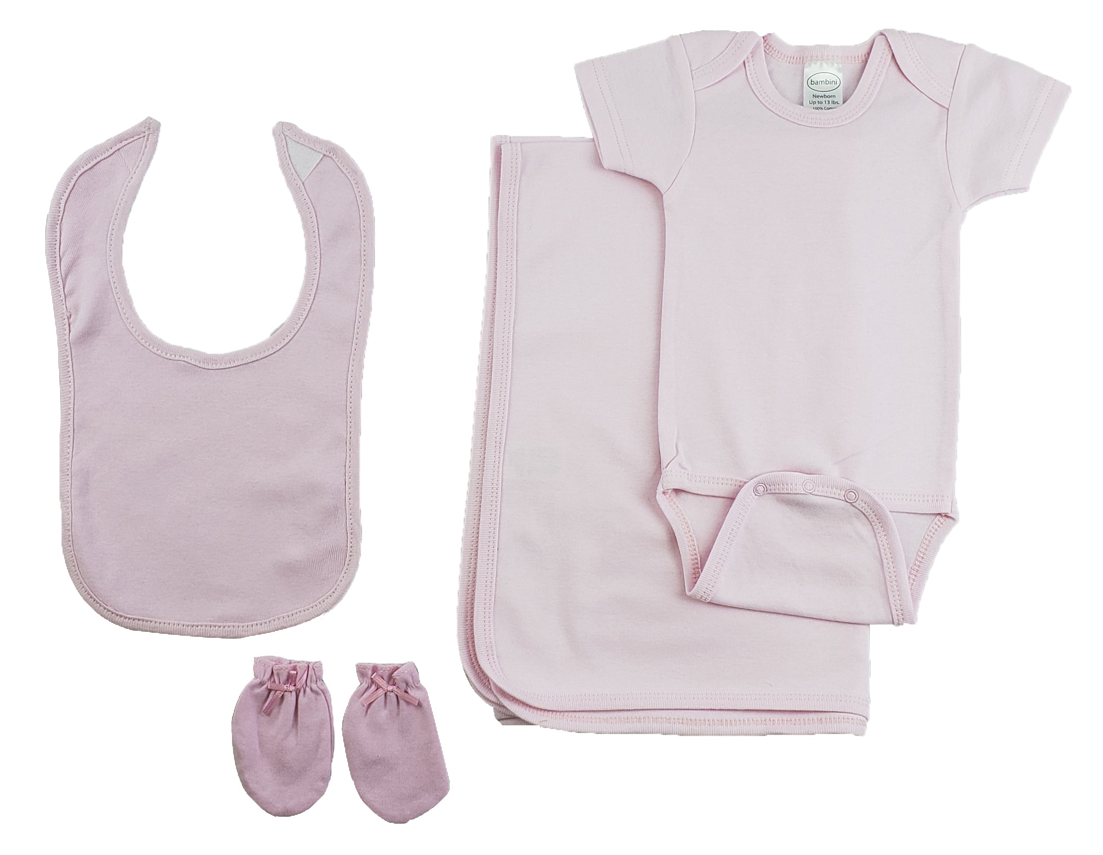Girls 4 Piece Pink  Set Cs_0189 - GreatEagleInc
