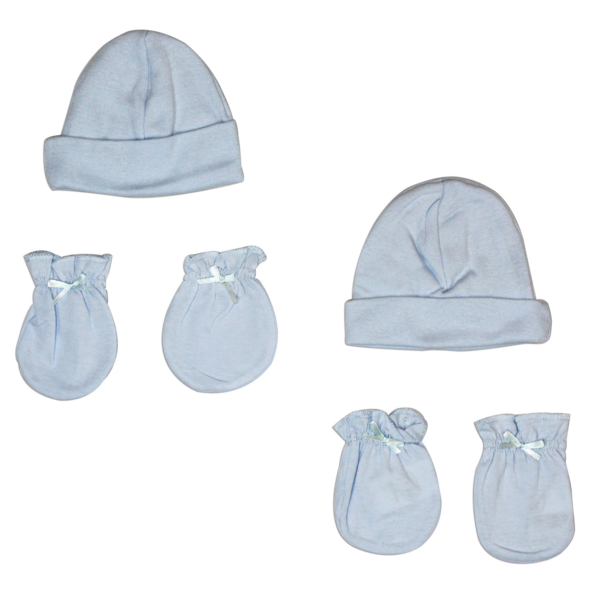Boys Cap And Mittens 4 Piece  Set Ls_0046 - GreatEagleInc
