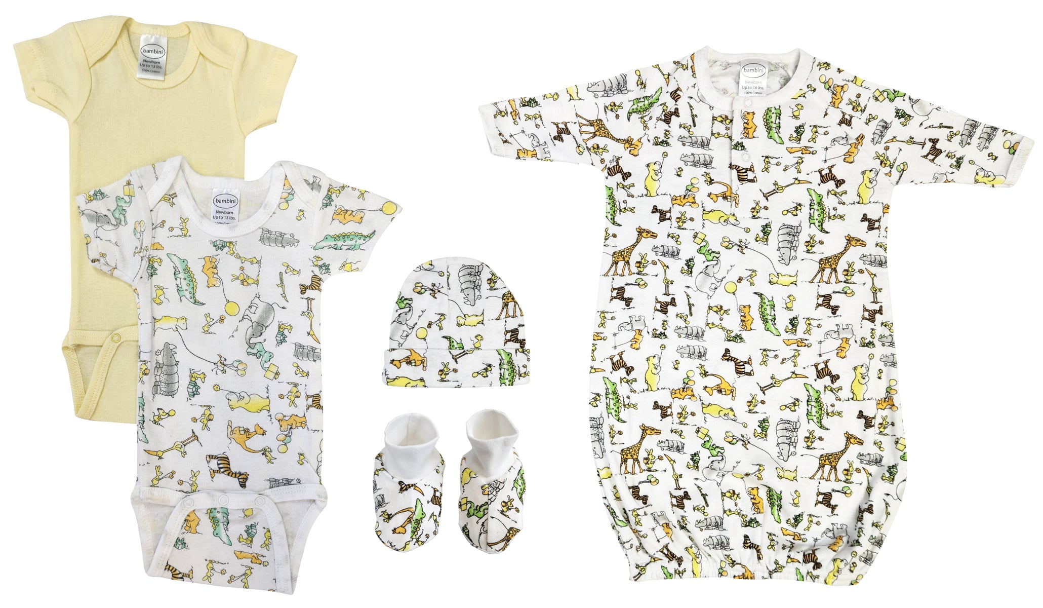 Unisex Newborn Baby 5 Pc  Sets Nc_0564 - GreatEagleInc