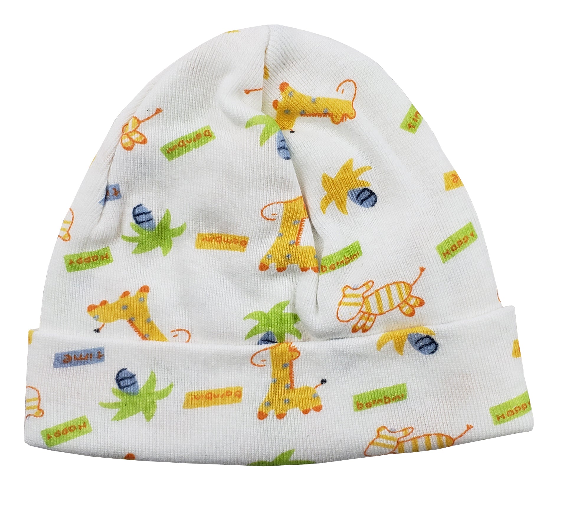 Printed Baby Cap 031.crocodile - GreatEagleInc