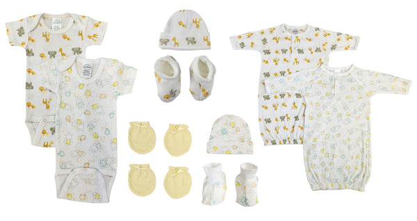 Unisex Newborn Baby 10 Pc  Sets Nc_0668 - GreatEagleInc