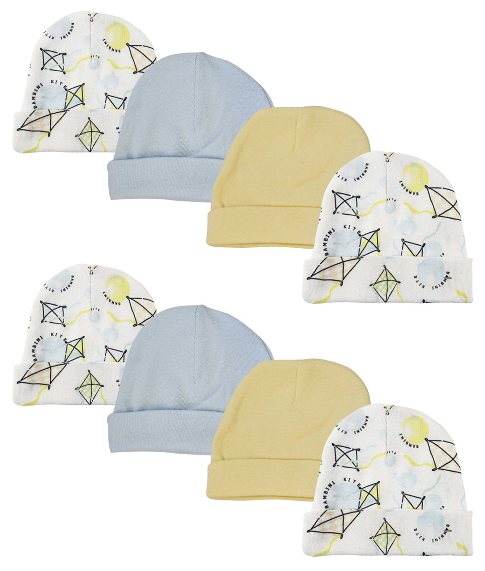 Baby Boys Caps (pack Of 8) Nc_0342 - GreatEagleInc