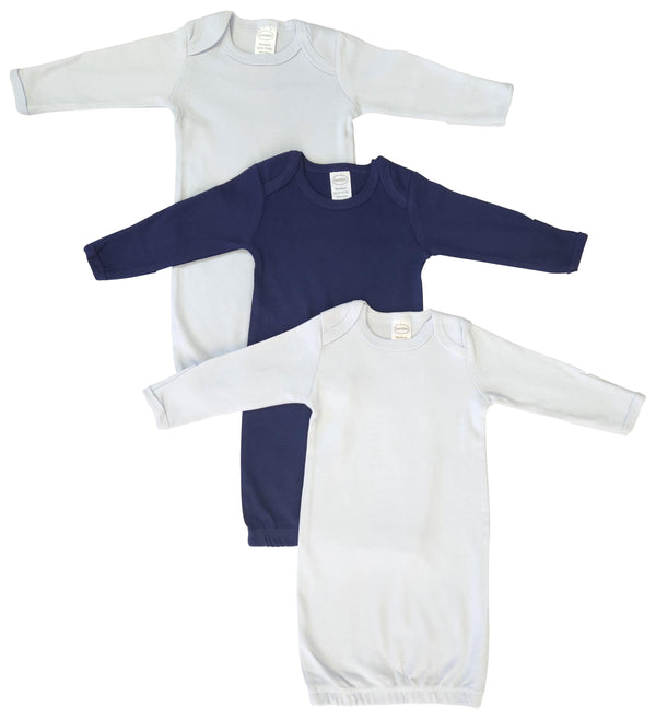 Newborn Baby Boy 3 Piece Gown Set Nc_0844 - GreatEagleInc