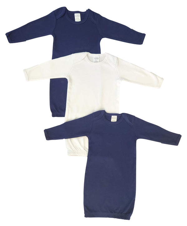 Unisex Newborn Baby 3 Piece Gown Set Nc_0897 - GreatEagleInc